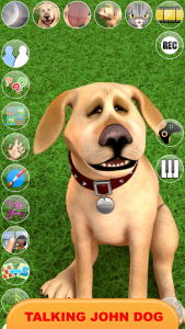 اسکرین شات 8 برنامه Talking John Dog: Funny Dog