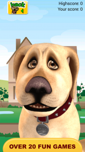 اسکرین شات 3 برنامه Talking John Dog: Funny Dog