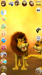 اسکرین شات برنامه Talking Luis Lion 2