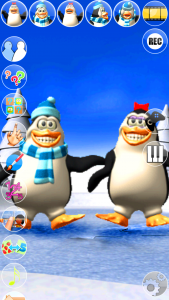 اسکرین شات بازی Talking Pengu & Penga Penguin  1