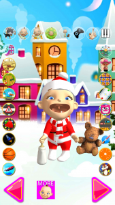 اسکرین شات بازی Talking Babsy Baby Xmas Games 4