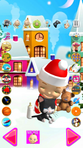 اسکرین شات بازی Talking Babsy Baby Xmas Games 6