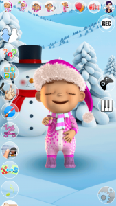 اسکرین شات بازی Talking Baby Babsy Winter Fun 6