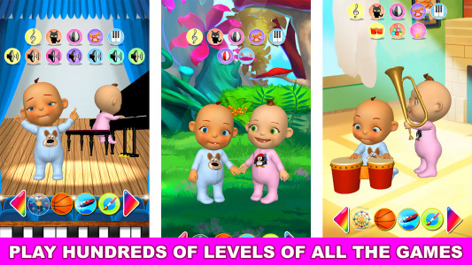 بازی اندروید Talking Baby Games for Kids - پارس هاب