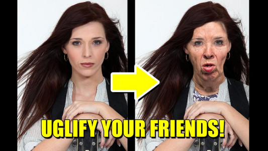 اسکرین شات برنامه Ugly Face Booth: Funny Effects 8