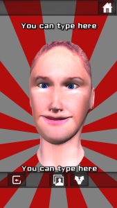 اسکرین شات برنامه Warp My Talking Face: 3D Head 8