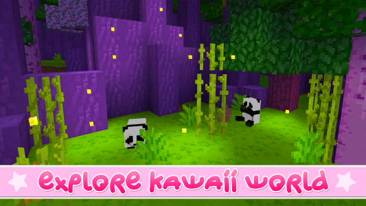 اسکرین شات بازی Kawaii World - Craft and Build 3