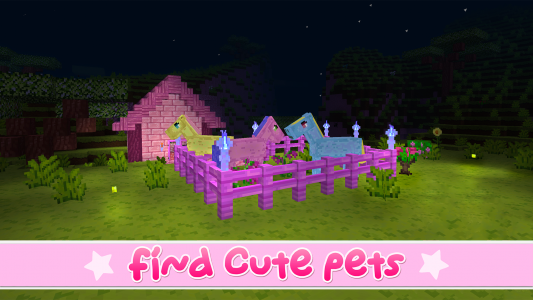 اسکرین شات 1 بازی Kawaii World - Craft and Build