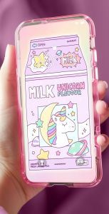 اسکرین شات برنامه Kawaii Unicorn Wallpaper 6