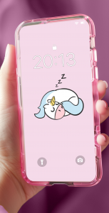 اسکرین شات برنامه Kawaii Unicorn Wallpaper 4