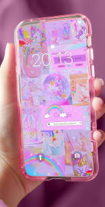 اسکرین شات برنامه Kawaii Unicorn Wallpaper 5