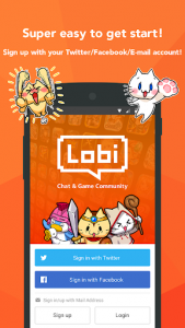 اسکرین شات برنامه Lobi Free game, Group chat 4
