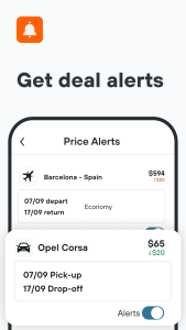 اسکرین شات 5 برنامه KAYAK: Flights, Hotels & Cars