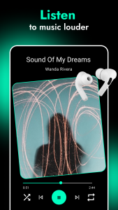 اسکرین شات برنامه Volume Booster for Headphones 5