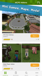 اسکرین شات برنامه Addons for Minecraft 1