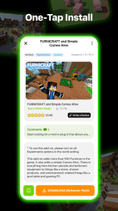 اسکرین شات 3 برنامه Addons for Minecraft