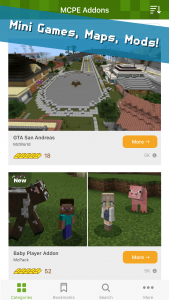 اسکرین شات 1 برنامه Addons for Minecraft
