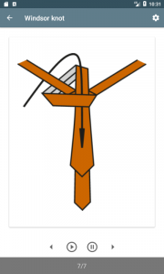 اسکرین شات 3 برنامه Encyclopedia of Tie Knots
