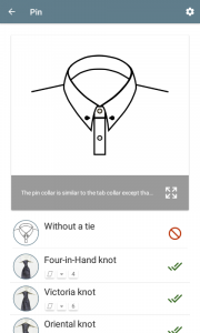 اسکرین شات 6 برنامه Encyclopedia of Tie Knots