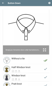 اسکرین شات 5 برنامه Encyclopedia of Tie Knots