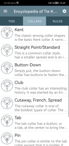 اسکرین شات 6 برنامه Encyclopedia of Tie Knots