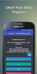 اسکرین شات برنامه English grammar offline app 3