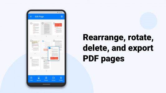 اسکرین شات برنامه PDF Reader: Edit & Convert PDF 6