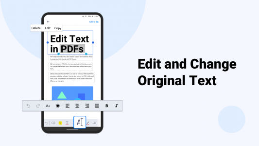 اسکرین شات برنامه PDF Reader: Edit & Convert PDF 2