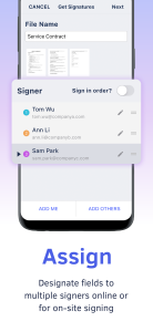 اسکرین شات 4 برنامه DottedSign - eSign & Fill Docs