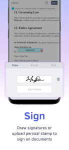 اسکرین شات 2 برنامه DottedSign - eSign & Fill Docs