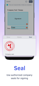 اسکرین شات 3 برنامه DottedSign - eSign & Fill Docs