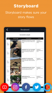 اسکرین شات برنامه Write-on Video – Story Planner & Video Maker 6