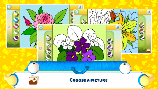 اسکرین شات بازی Color by Numbers - Flowers 1