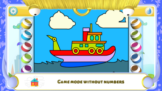 اسکرین شات بازی Color by Numbers - Cars 6