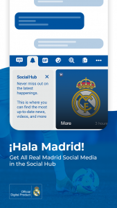 اسکرین شات برنامه Real Madrid Keyboard 1