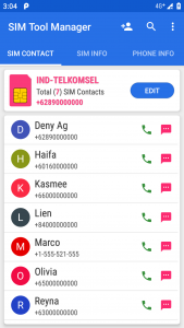 اسکرین شات برنامه SIM Tool Manager 1