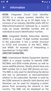 اسکرین شات برنامه SIM ICCID - Dual SIM Card 3