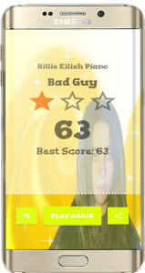 اسکرین شات بازی Billie Eilish - Magic Piano Game 5