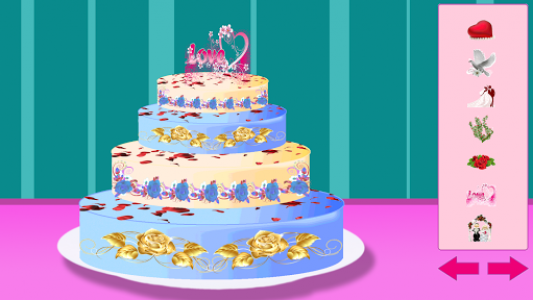 اسکرین شات بازی Wedding Cake Game - girls games 5