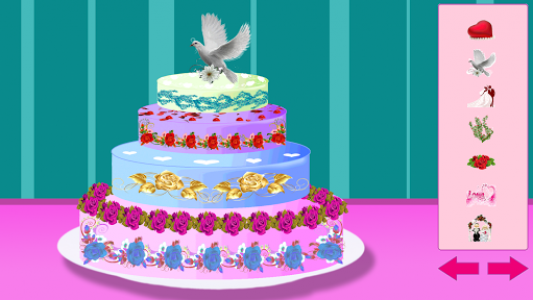 اسکرین شات بازی Wedding Cake Game - girls games 2