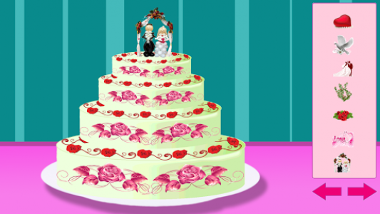 اسکرین شات بازی Wedding Cake Game - girls games 1