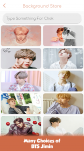 اسکرین شات برنامه BTS Jimin Keyboard LED Theme 3