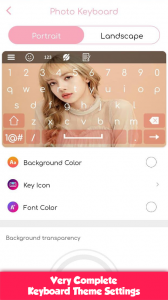 اسکرین شات برنامه Lisa Blackpink Keyboard LED 3