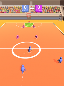 اسکرین شات بازی Basket Dunk 3D 6