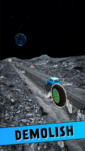 اسکرین شات 2 بازی Crazy Tire - Reach the Moon