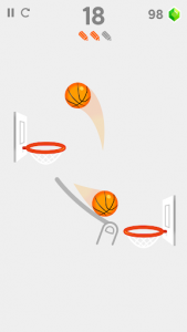 اسکرین شات بازی Dunk Line 2