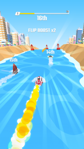 اسکرین شات بازی Flippy Race 1
