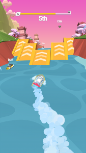 اسکرین شات بازی Flippy Race 2