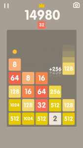 اسکرین شات 4 بازی 2048 Bricks