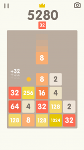 اسکرین شات 1 بازی 2048 Bricks